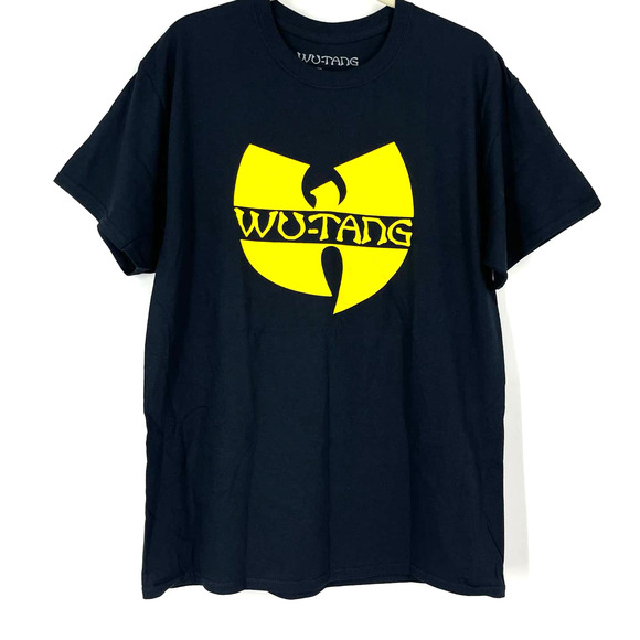 Wu-Tang Clan Official Band Tee Black Yellow 100% Cotton T-Shirt Medium - Picture 2 of 5